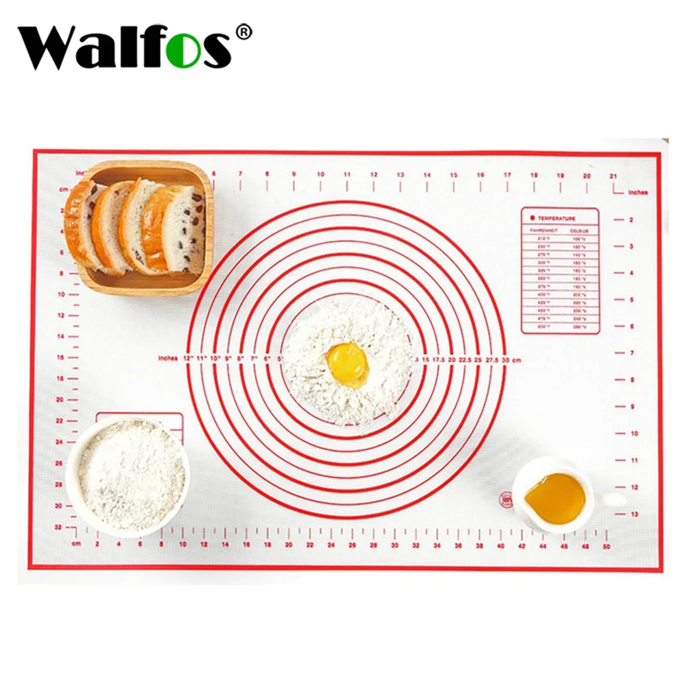 DECORNIJIA 2 pezzi Tappetini per Forno in Silicone con Manici Lunghi