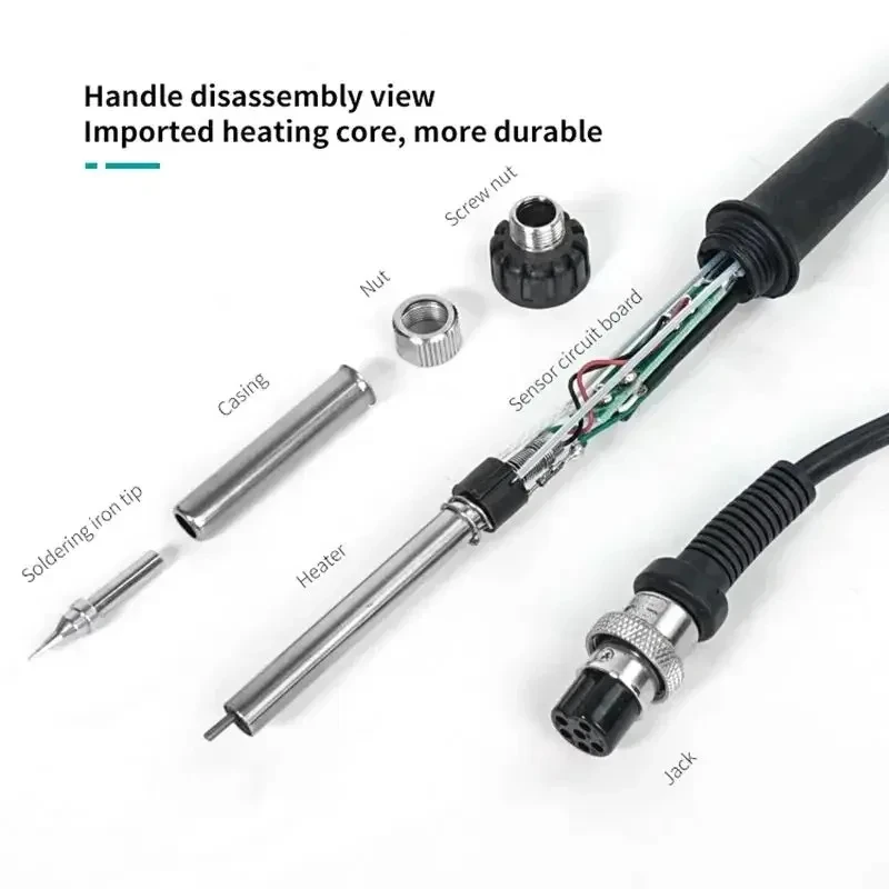 기존 QUICK TS1200A 팁 TSS02-I TSS02-SK TSS02-J TSS02 T12 iPhone iPad 보드 수리 도구 용 납땜 인두 무연 팁