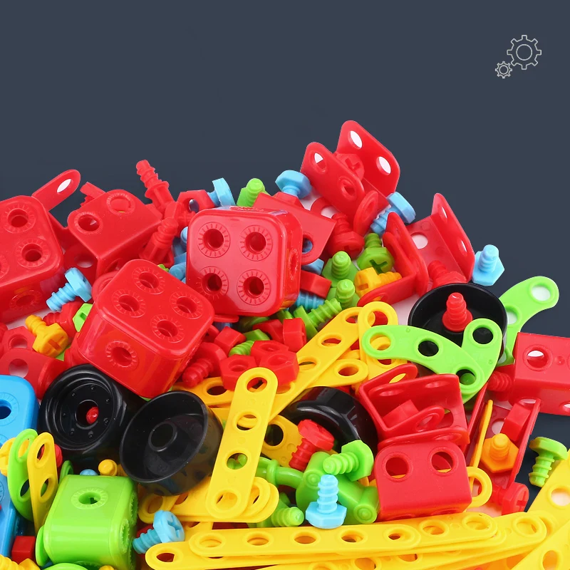 STEM Learning Educational Construction Engineering Building Blocks Set for Kids Creative Fun Building Toys Kit Kids Toys Gifts