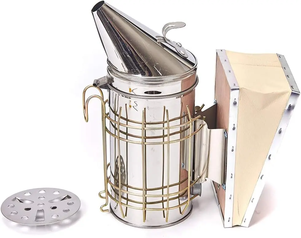 Beekeeping Supplies Beekeeping Tools Set Bee Hive Smoker Kit Cultivating Box Beehive Water Feeder Equipment 9 Pcs
