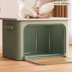 Double Door Foldable Wardrobe Household Bedrooms Simple Wardrobes Storage Tools Dormitories Layered Storage Partitions Shelves