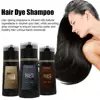 PHANSTA Hair Dye Shampoo Hair Instant Dye Shampoo,Hair Dye Coloring Shampoo For Gray Hair Long Lasting Nourish For Men Women 2