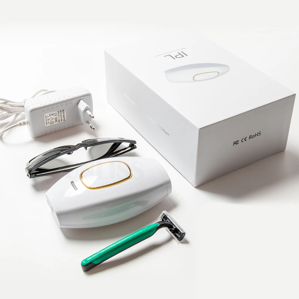 Ipl depilador a laser para mulheres permanente rosto indolor corpo