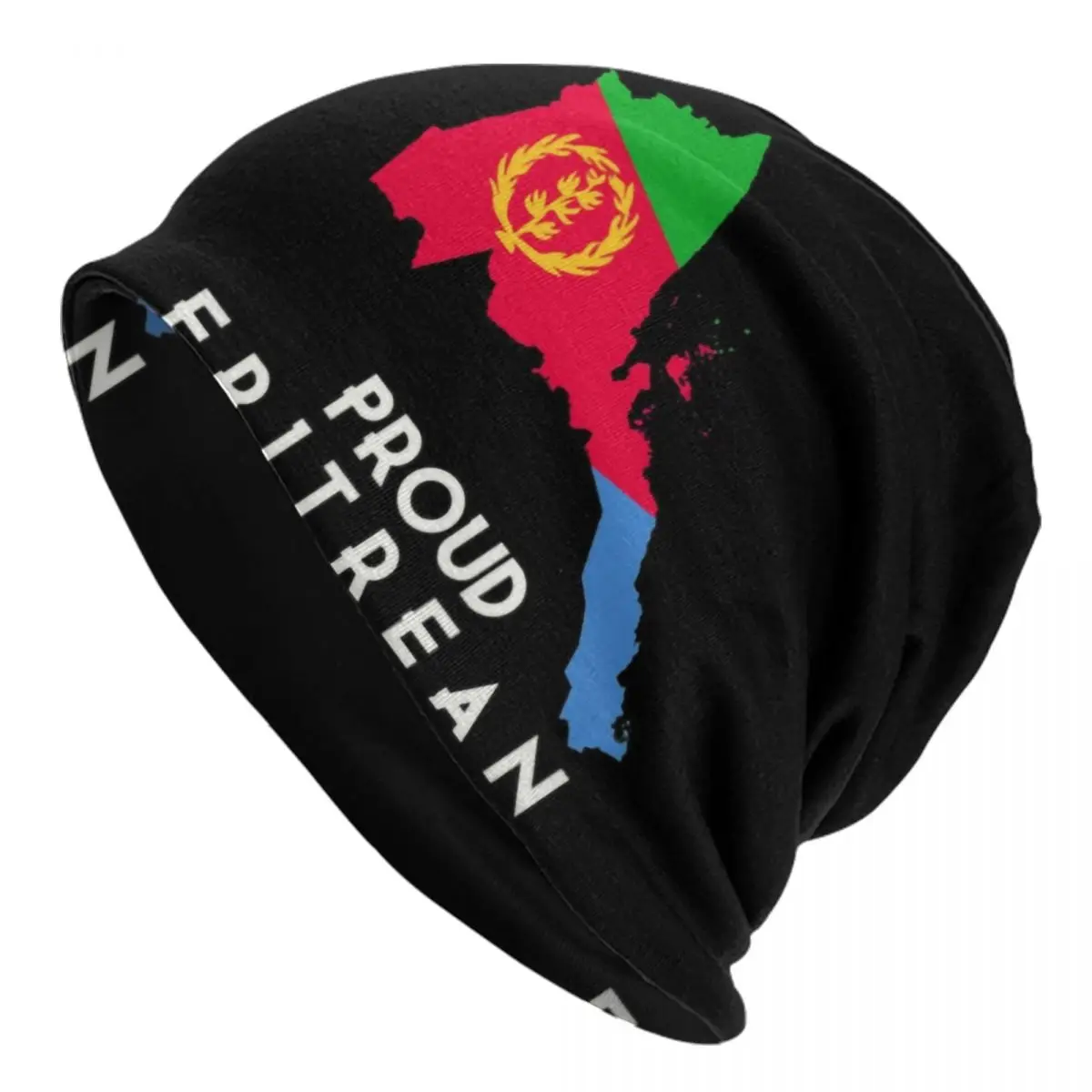 

Proud Eritrean Flag Skullies Beanies Caps Hip Hop Winter Warm Women Men Knitting Hats Adult Unisex Bonnet Hats