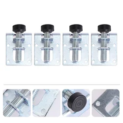 4Pcs Metal Heavy Duty Cabinet Leg Levelers Adjustable Leveling Feet Leveling Feet Furniture Legs, Table Sofa Cabinet Leveling