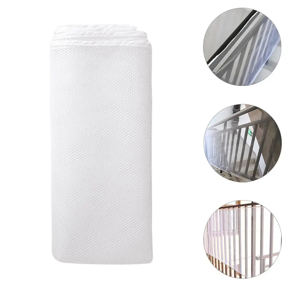 Crib Safety Net Baby Kids Polyester Balcony Barrier for Cats Stair Railing Guard
