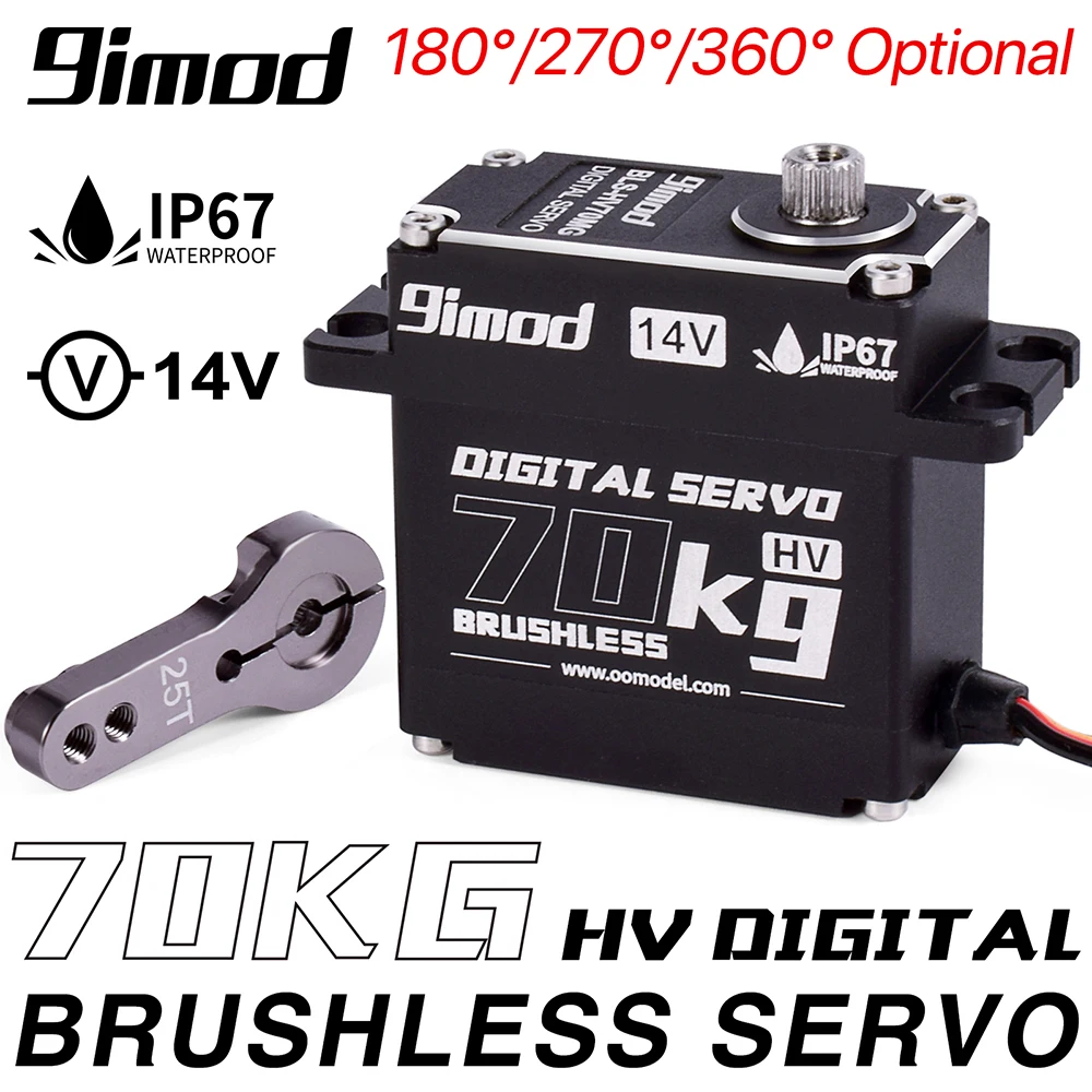 9imod-servo-bls-hv70mg-70kg-digital-servo-matal-gear-waterproof-14v-hv-180°270°360°al-brushless-rc-servo-steering-servo