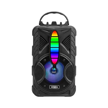 Altavoz RGB multicolores con micrófono 2