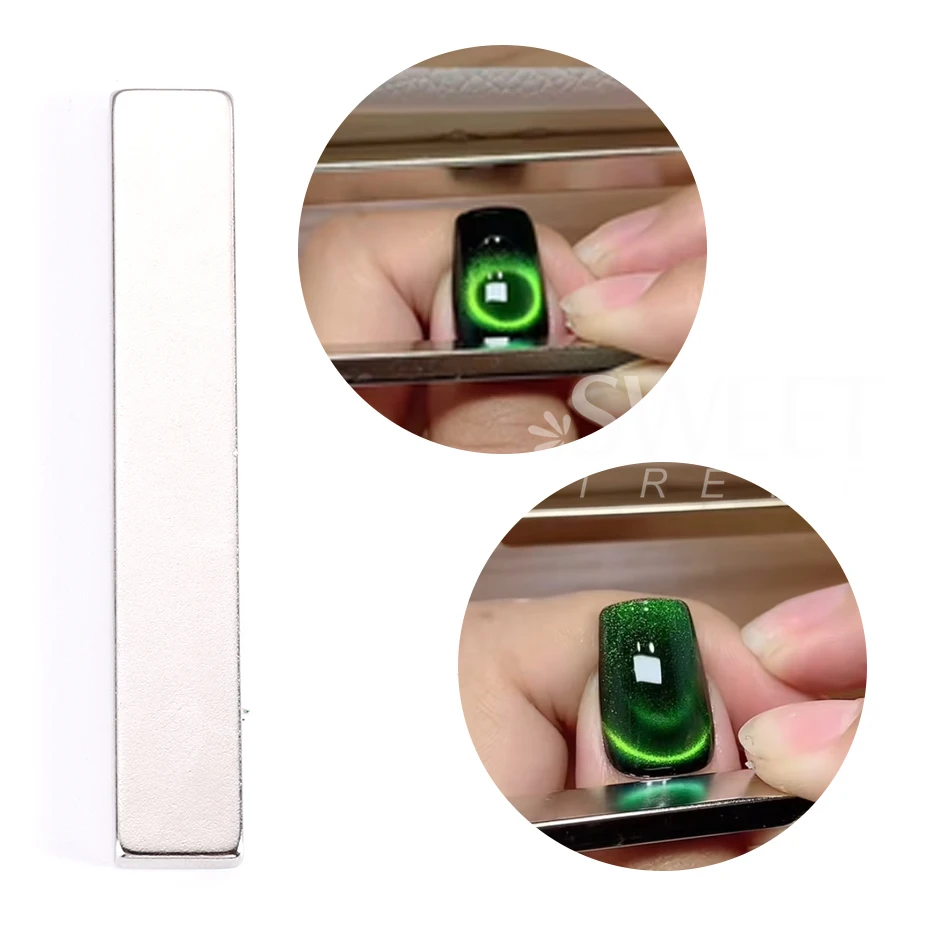 Magnetic Nail Art Tools 1PC Multi Functional Cat Eye Nail Magnets Stick for Nails Art Design French Manicure