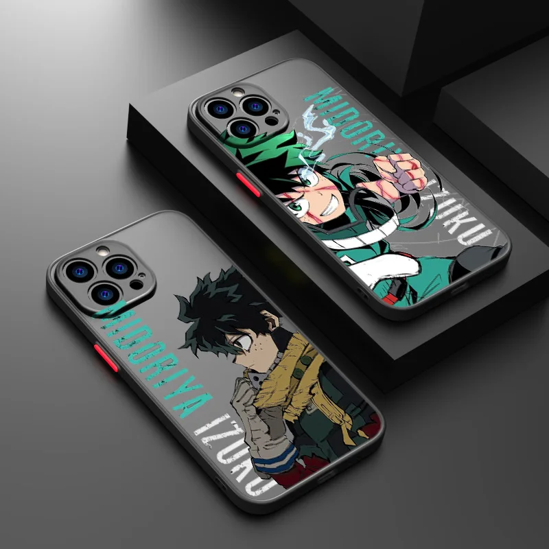My Hero Academia Anime Phone Case For Apple iPhone 15 14 13 12
