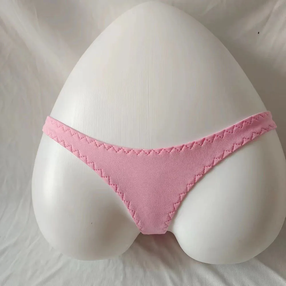 Women's Pink G-strings Sexy Low Waist Lingerie Underwear