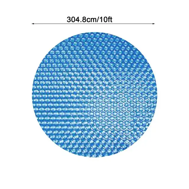 Kerek Napenergia-Medence Burkolat Hőszigetelő Takaró Fedele Úszó Medence Védőkerekhez, Hőtakaró Szív Alakú Levegővel - Image 6