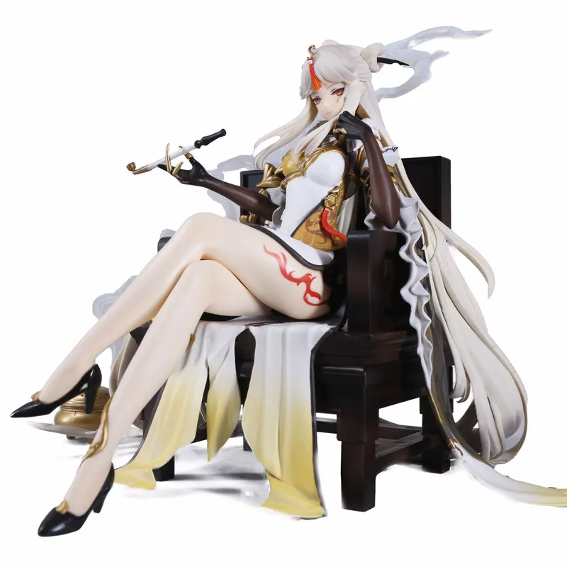 

18cm Genshin Impact Ningguang Figure Anime Figures Sexy Action Figurine PVC Statue Collectible Model Doll Decoration Toys Gift