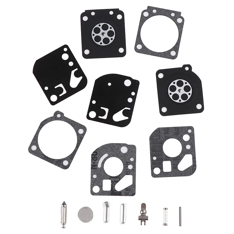 Carburetor Carb Gasket Diaphragm Repair Rebuild Kit Fit For Zama RB-29 Carb Blower Trimmer 15PCS/SET carburetor repair tool kit