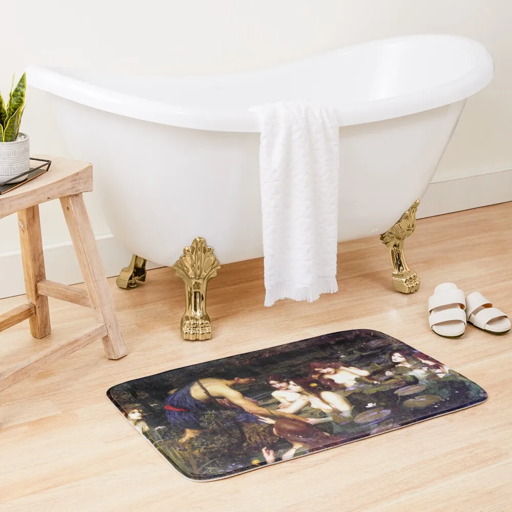

Hylas and the Nymphs - John William WaterhouseBath Mat Doormat