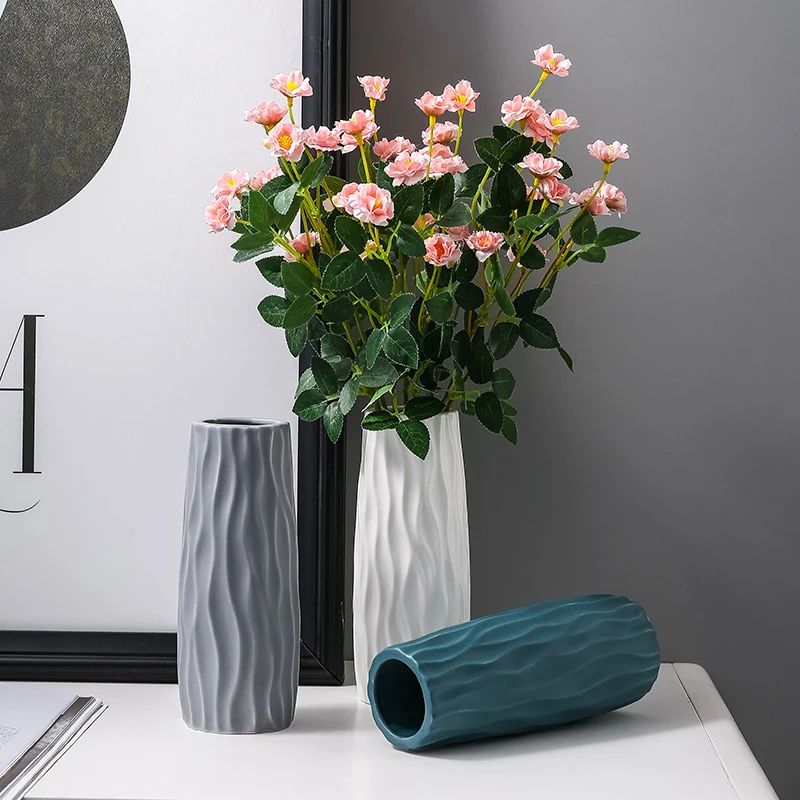 

Plant White Hydroponies Flower Pot Designation Interior Minimalist Vases Party Decoracion Habitacion Nordic Pots For Plants