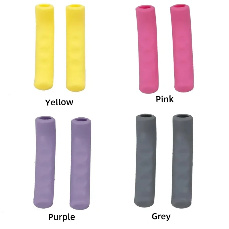 1Pair Bicycle Brake Handle Cover Protective Silicone Lever Grips Accessories