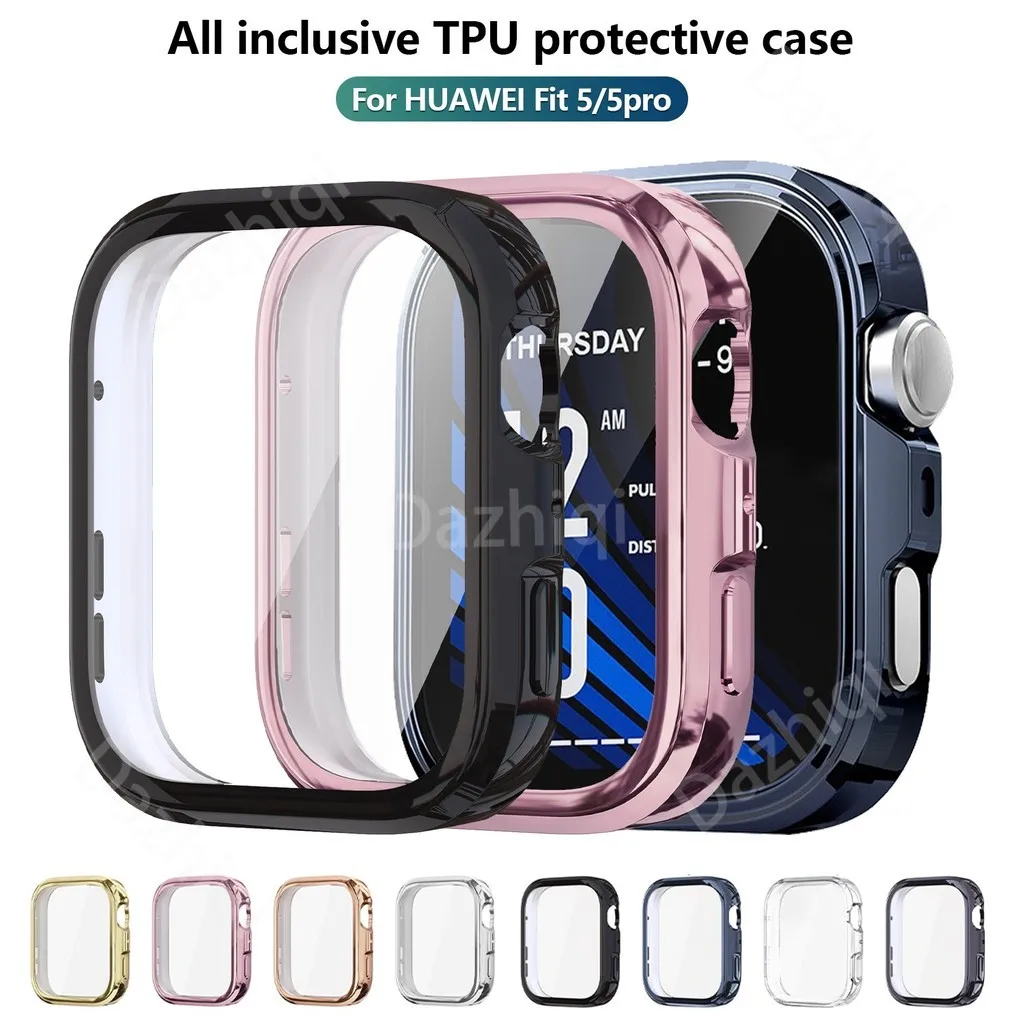 Full Coverage TPU Soft Screen Protector and Bumper Case