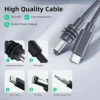 For StarLink Mini USBC To D Cable 3/5/10m Waterproof Overload Short Circuit Protection SPX MINI Type-C To DC Cable 6