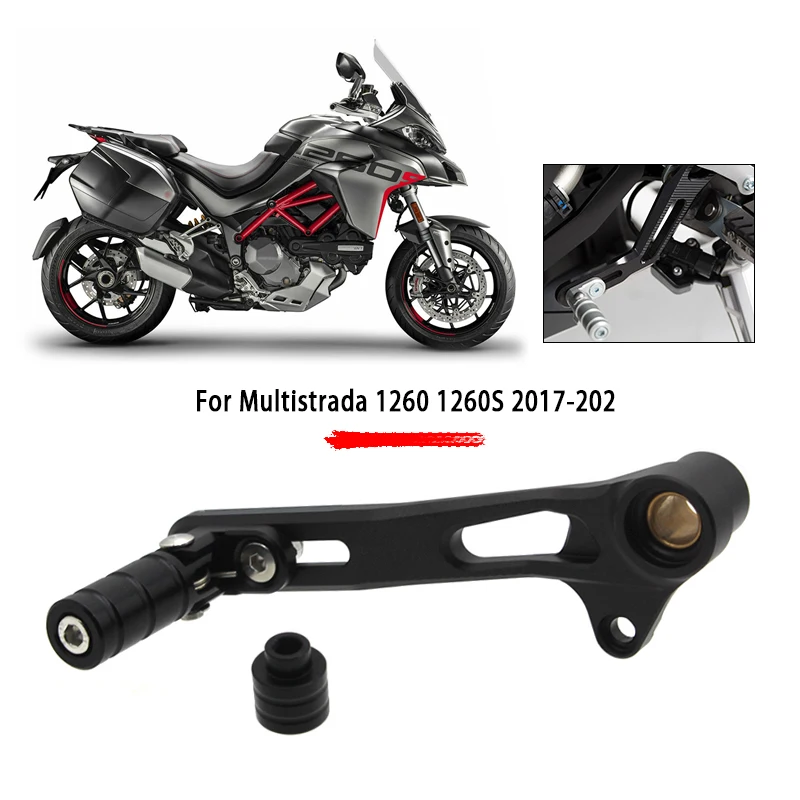 

Для Ducati Multistrada 1260 1260S Enduro 2017-2021 2018 2019 2020 мотоциклетный Регулируемый складной рычаг переключения передач педаль переключения передач