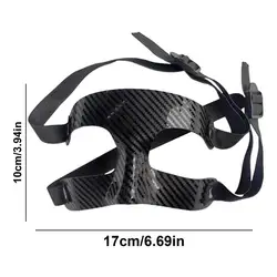 Adjustable Face Shield for Impact Protection in Sports (Double adjustment)