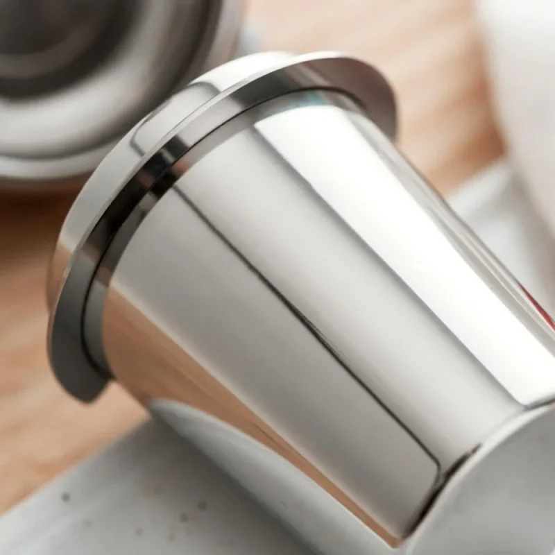 Stainless Steel Coffee Dosing Cup - Precision Powder Feeder
