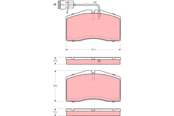 

GDB1523 for ten brake pad A8 2,8,, tdi,,, tdi QUATTRO, 3tdi QUATTRO, 3tdi QUATTRO,