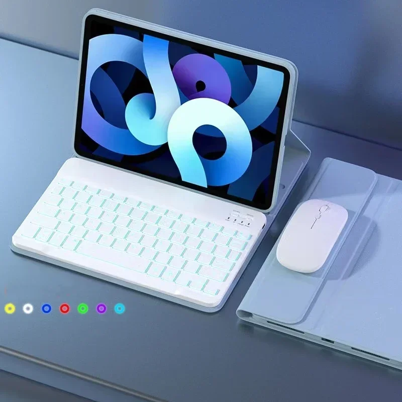 Illuminated Keyboard Case with Adjustable Backlighting