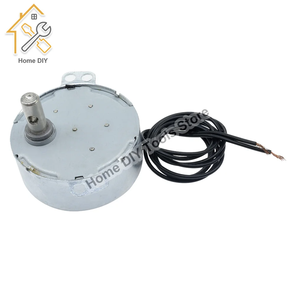 Microwave Turntable Motor AC Motor 5-6 r/min Stable Synchronous Motor Pro TYC-50 AC 220V 12V 50/60Hz for Microwave Turntable