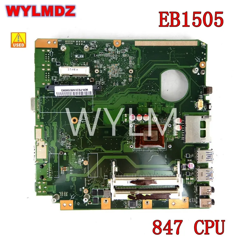 

EB1505 847 CPU Mainboard REV 1.2 For Asus EB1505 Motherboard 100% Tested Working Well Free Shipping