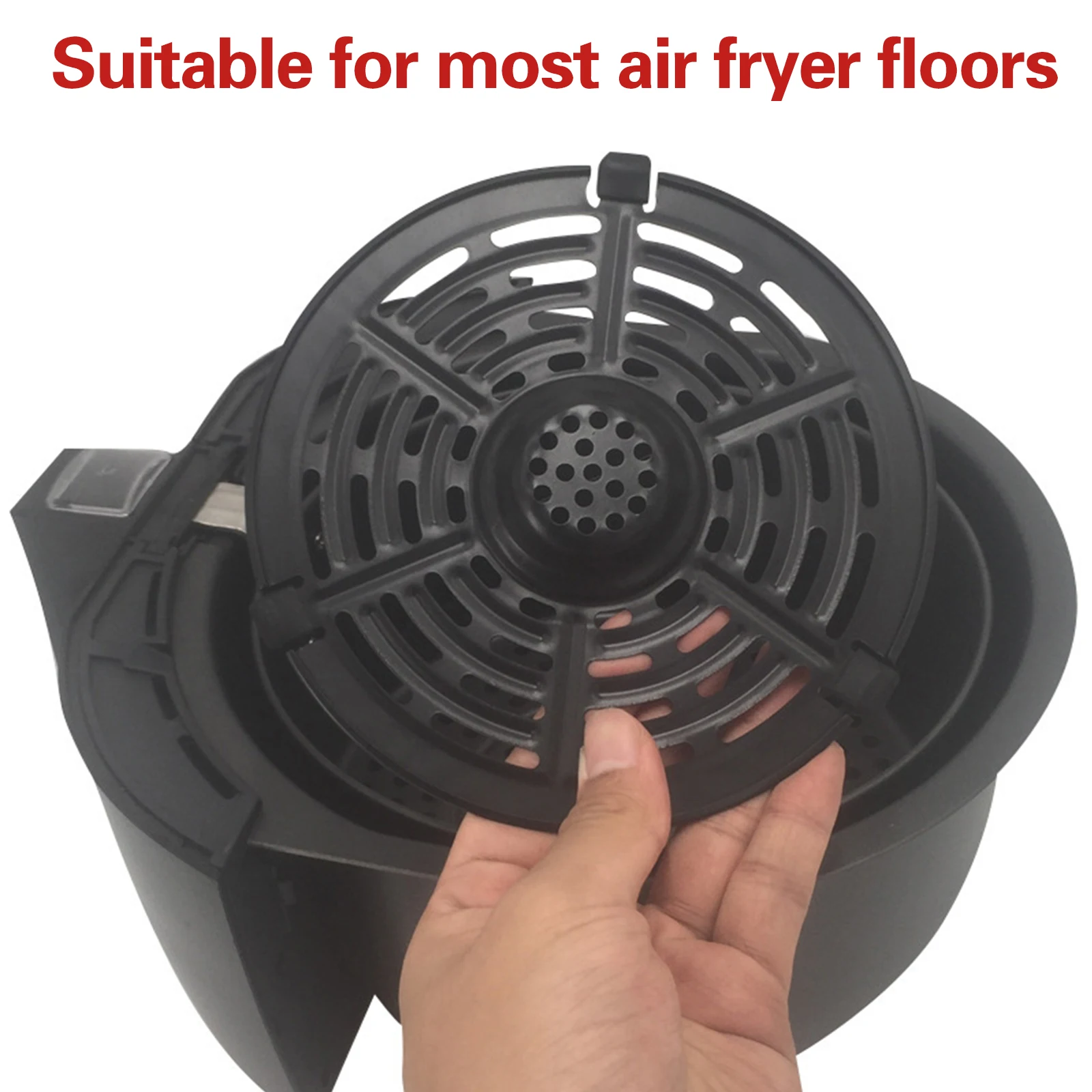 10pcs Airfryer Rubber Bumper Mini Silicone Crisper Plate Cushioned Foot