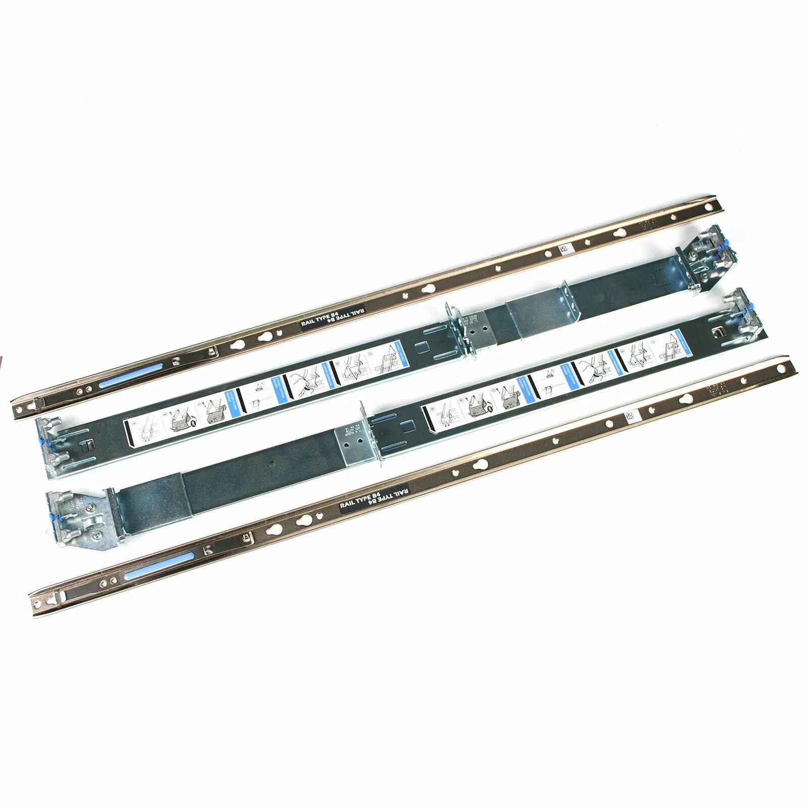ReadyRails 2U Rails Statiques Pour 2/4-montants Racks | France