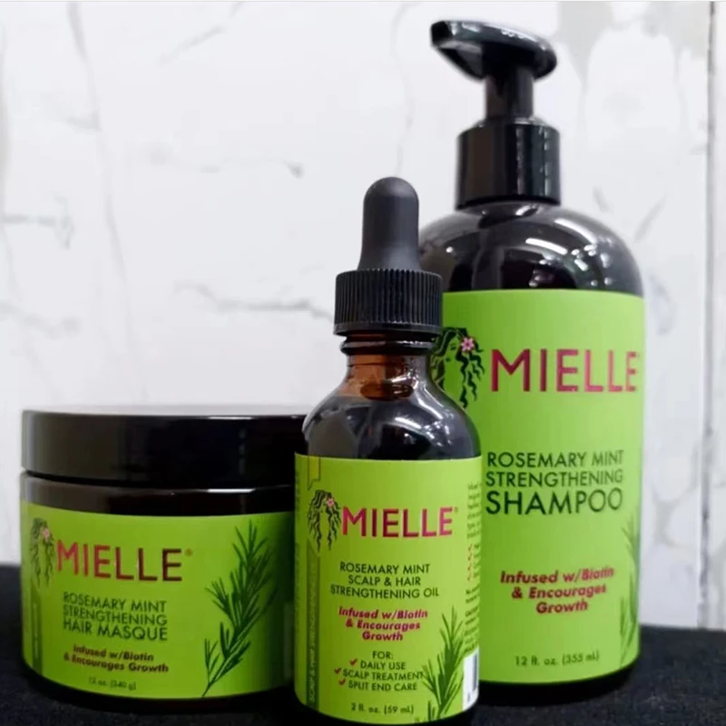 MielleoriginalHaarwuchstherischeslRosmarinMinzeHaarstrkendepflegendeBehandlungfr