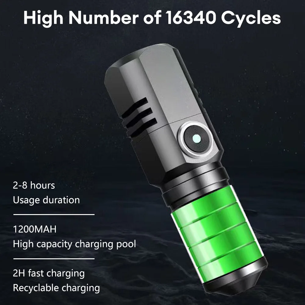   ̴ XHP50 LED  USB ġ      3   ķ 