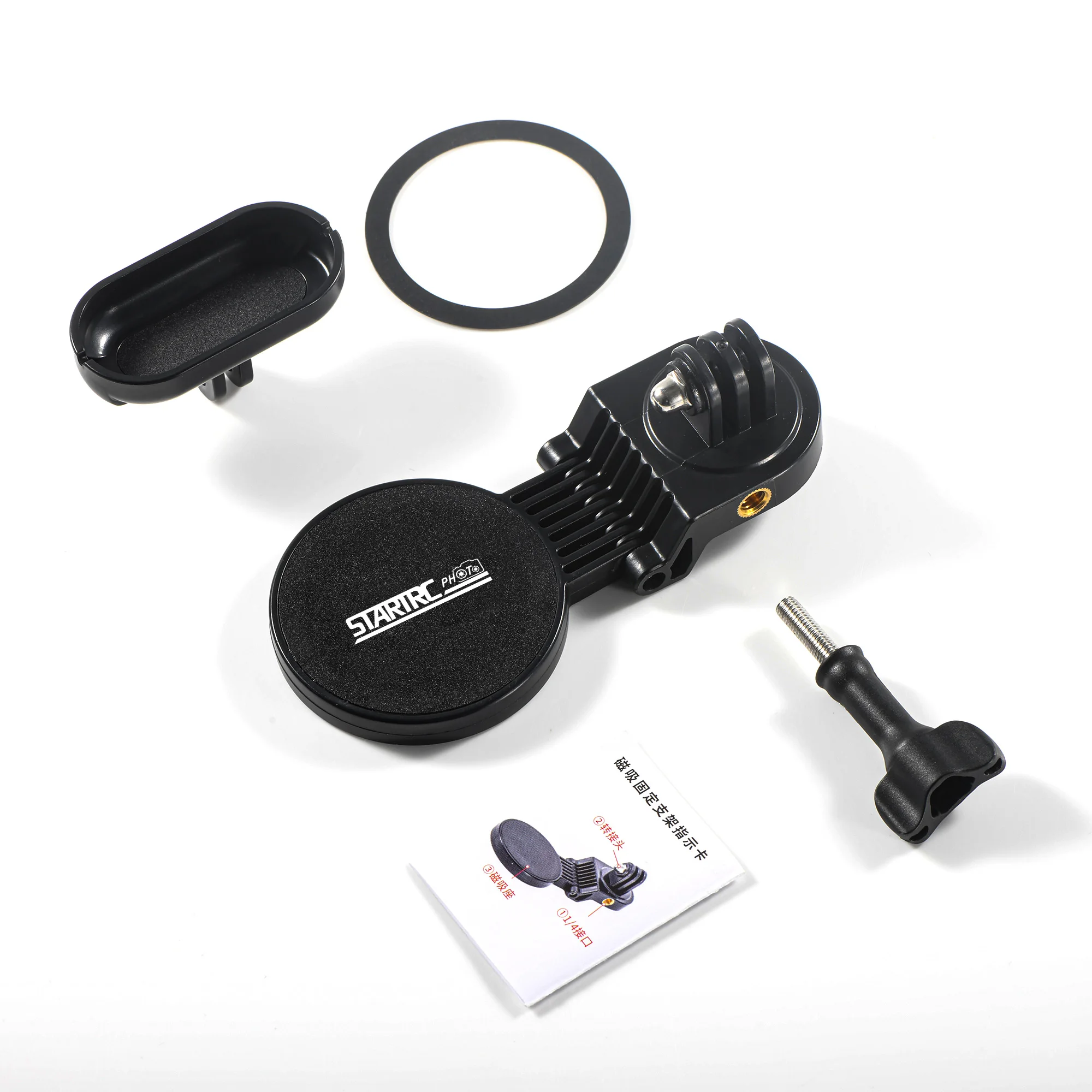 Magnetic Multifunctional Foldable Tabletop Car Mount with Adjustable Angles