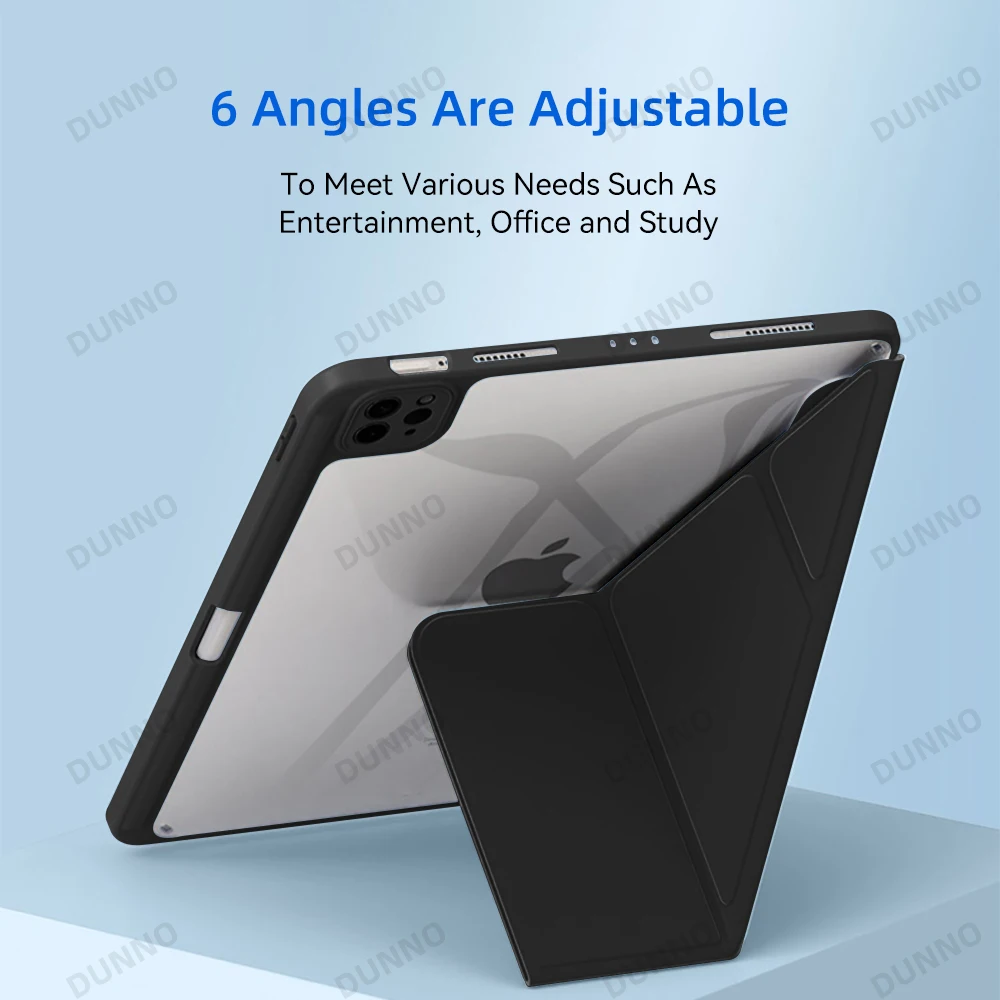 Versatile Y-Fold Tablet Case with Adjustable Stand