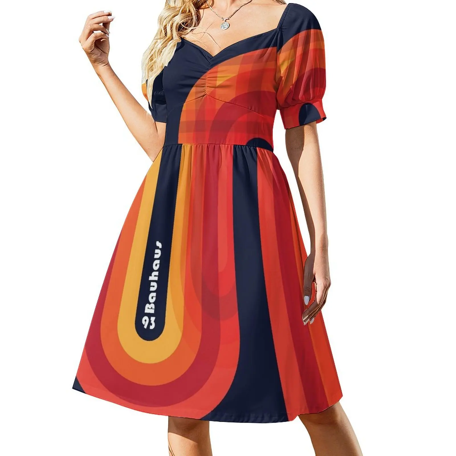 thumbnail image 1 of Bauhaus93 Vestido de manga corta vestido morado vestido elegante vestidos para ocasiones formales suelto verano, 1 of 7