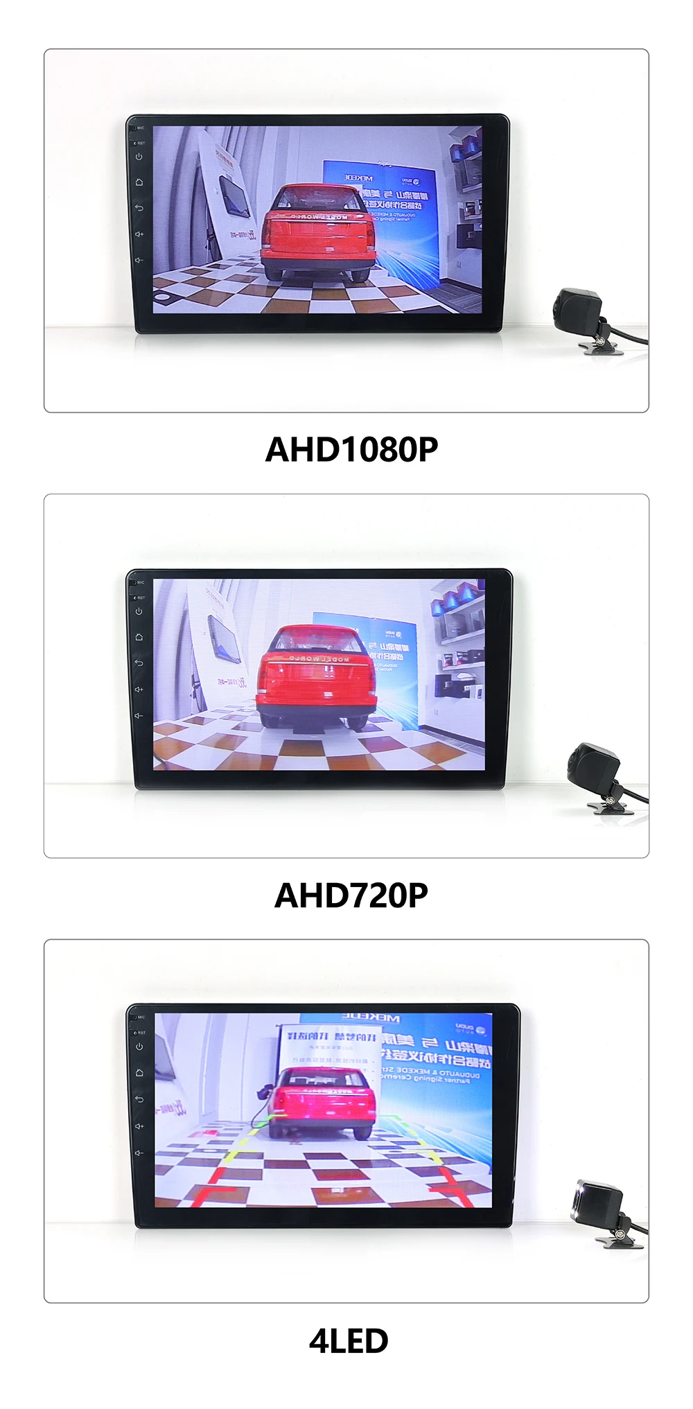 Description Picture 6 of itemMEKEDE Car Rear View Fisheye camera AHD 1080P Waterproof Vehicle Camera Night Vision for Rear View Universal Camera Reverse