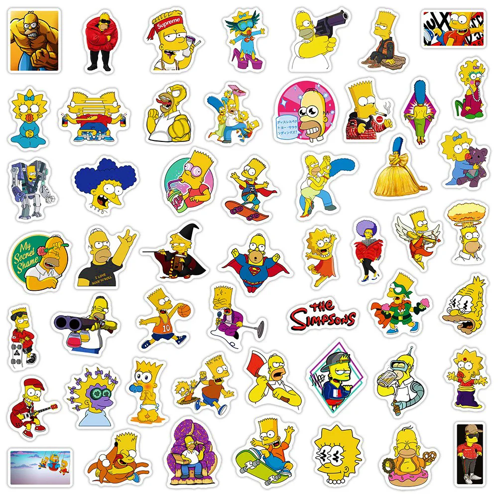 50PCS Graffiti-Style Aesthetic Stickers
