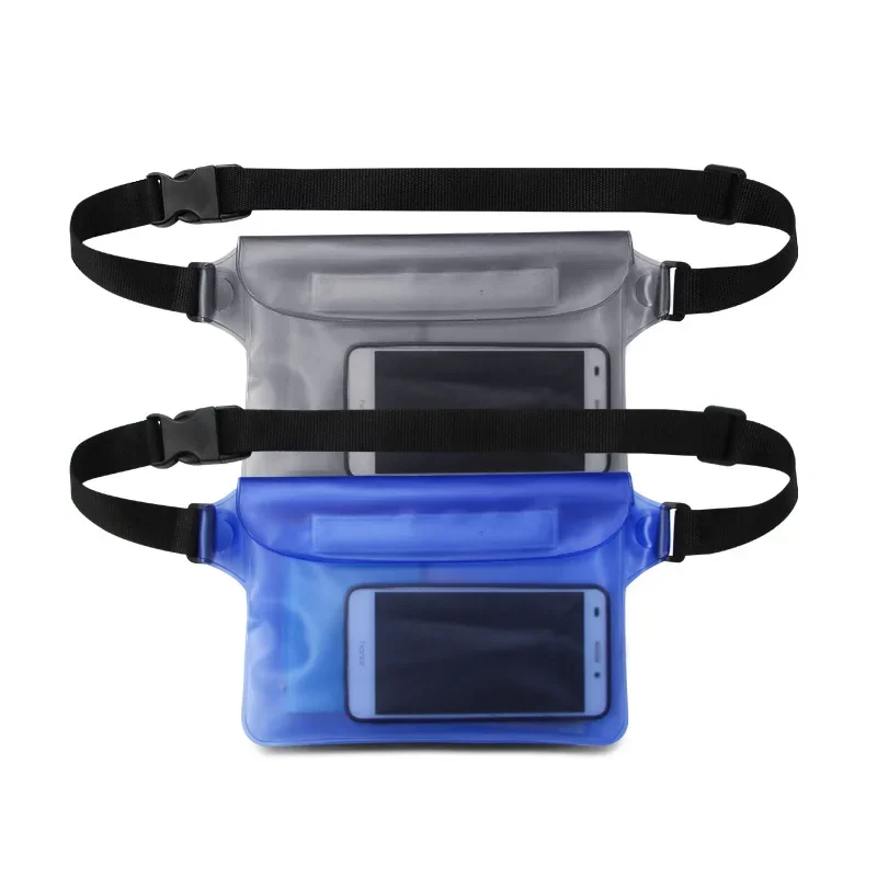 3 Layers High Waterproof Sealing Swimming Bag Large Size Transparent Underwater Dry Protection Bag For iphone mobile phone pouch dry bag waterproof bag swimming bag