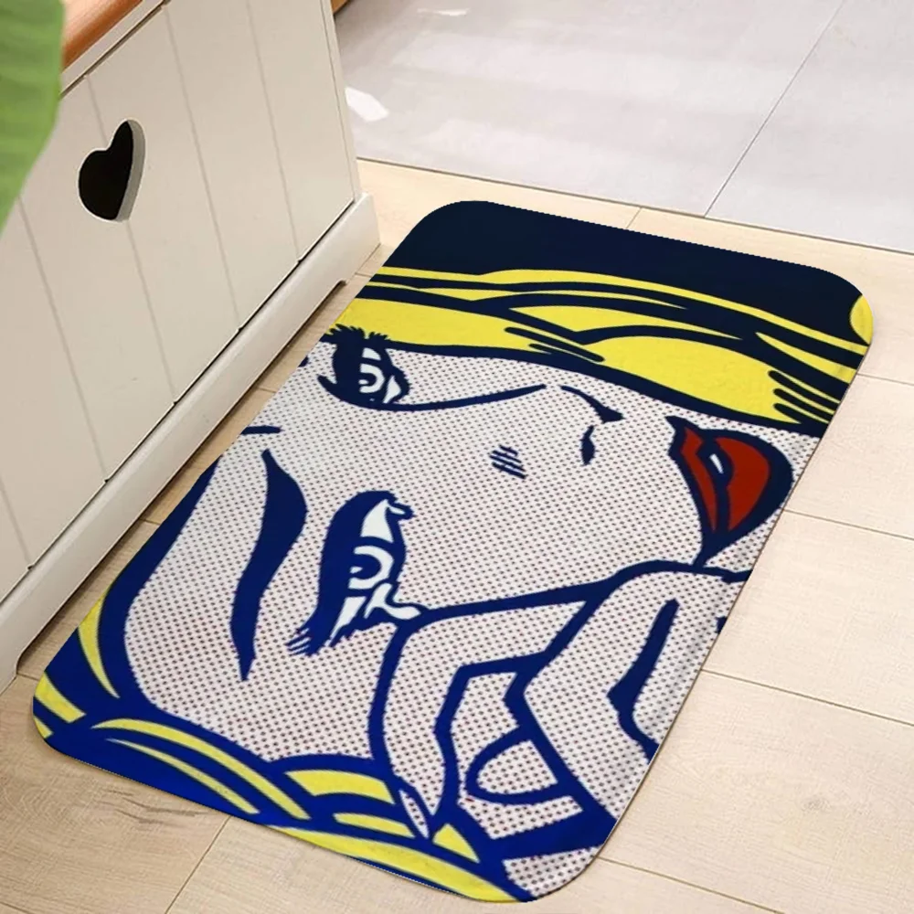 Floor Mat for Kitchen Mat for Hallway on the Floor Pop Art Things to the House Room Rug Entrance Door Doormat Home Accsessories 2