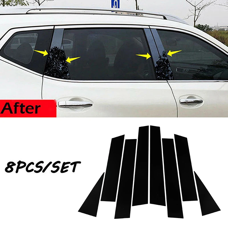 닛산 Qashqai J11 2016 2017-2022 자동차 창문 열 B C 기둥 포스트 트..