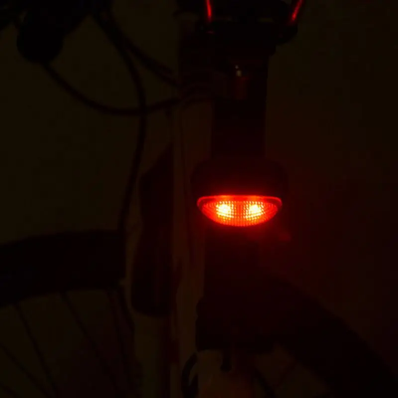 

Night Riding Warning LED Bike Rear Lamp Solar Power Rechargeable Bike Taillight Dropship