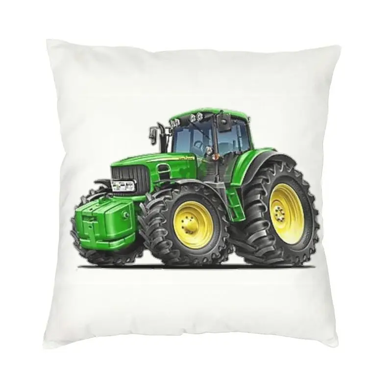 Polyester Tractor Cushion Cover Polyester Sofa Chair Pillowcase