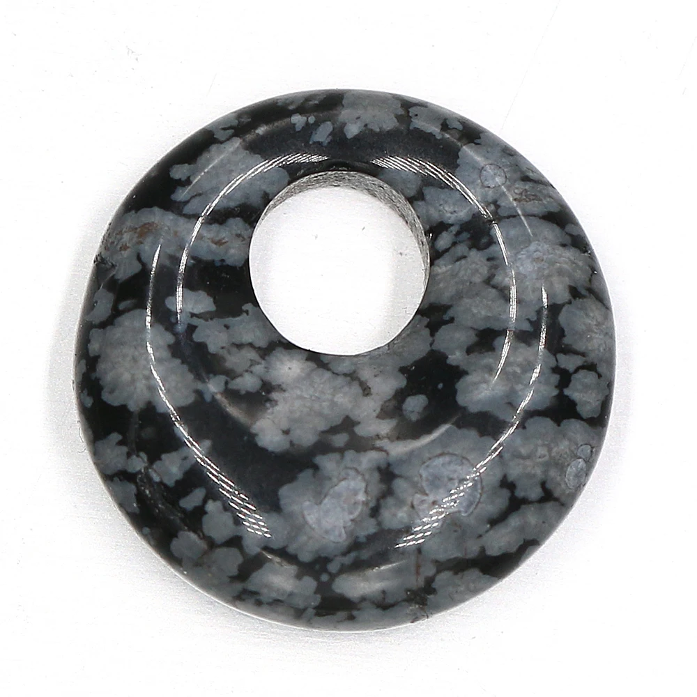 Natural Stone Beads 2pcs Natural Stone Big Hole Beads Round Shape Amethysts Malaysian Jades Beads for DIY Necklace Earring Size 18mm Hole 5.5mm
