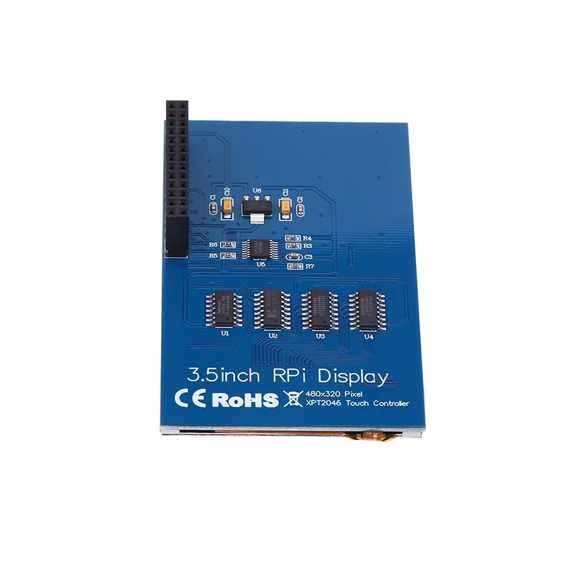 Display da 3,5 pollici per modulo display Raspberry Pi Touch screen da 3,5 pollici Display touch screen TFT 320 × 480 con penna touch per Raspberry Pi A, - immagine 4