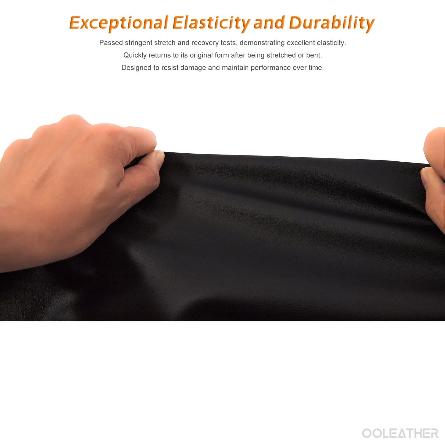 Premium Nappa Faux Leather Fabric - Soft, Waterproof, and Scratch-Resistant