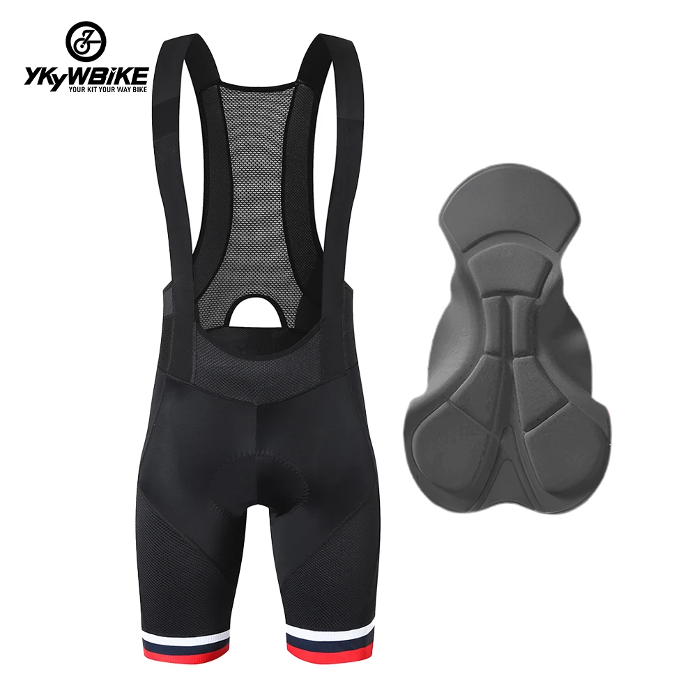 YKYW Men Cycling Bib Shorts Summer Outdoor Wear Breathable Riding Bike Tight Bicycle Mtb Bib Shorts Bicycle Clothing