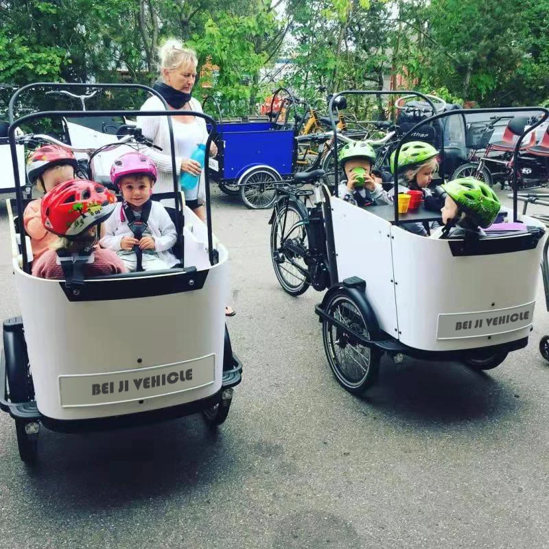 Wholesale Popular Electric Bike Baby Stroller For 4 Kids