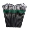 6/24pcs Artist Paint Brushes Set Artist Paintbrushes For Acrylic Oil Watercolor Acrylic Painting For Body Face Rock Canvas 1